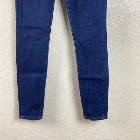 Fossil Women's Blue Skinny Jeans Sz 27 Inseam 30 - Picture 4 of 11
